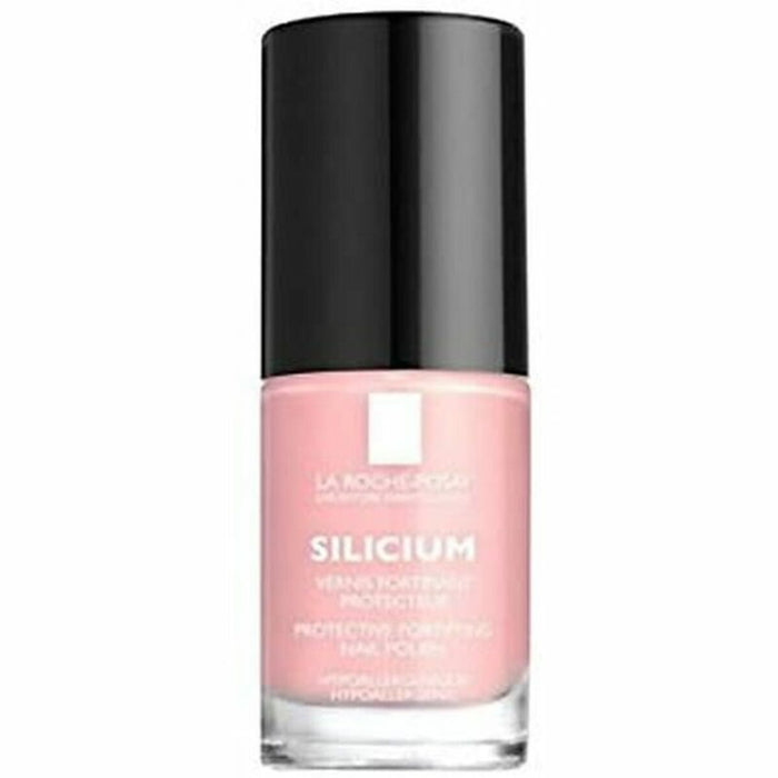 Pintaúñas La Roche Posay Toleriane Silicium Tratamiento Fortificante Protector Solar Nº 02 Rose 6 ml
