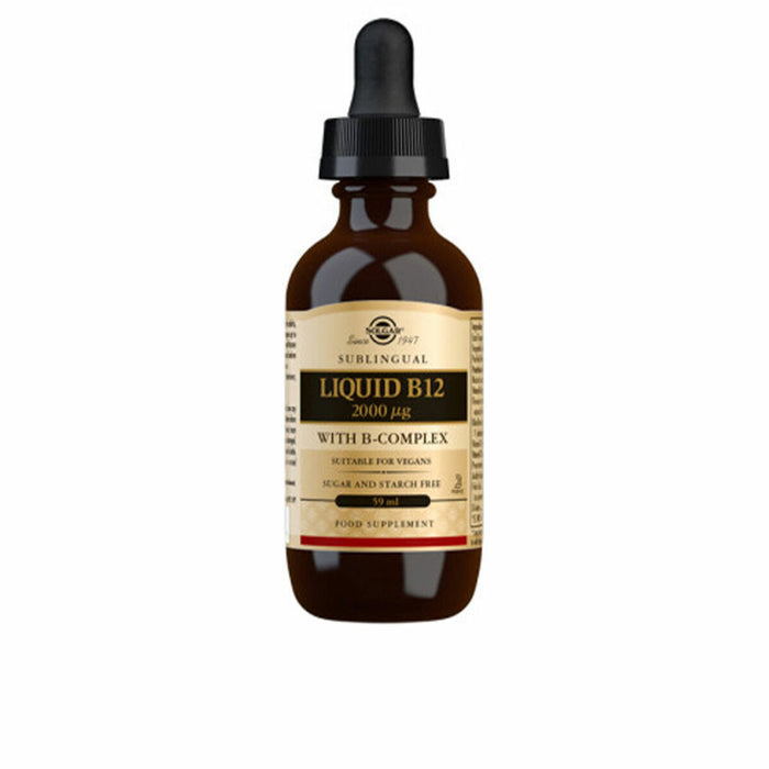 Vitamine B12 liquide avec complexe B Solgar 59 ml