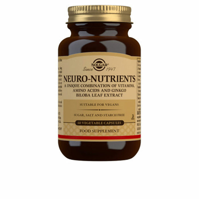 Neuro Nutrientes Solgar   60 unidades