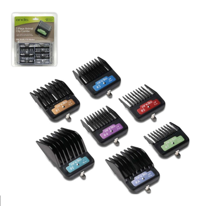 Raising comb Andis Plastic 7 Pieces
