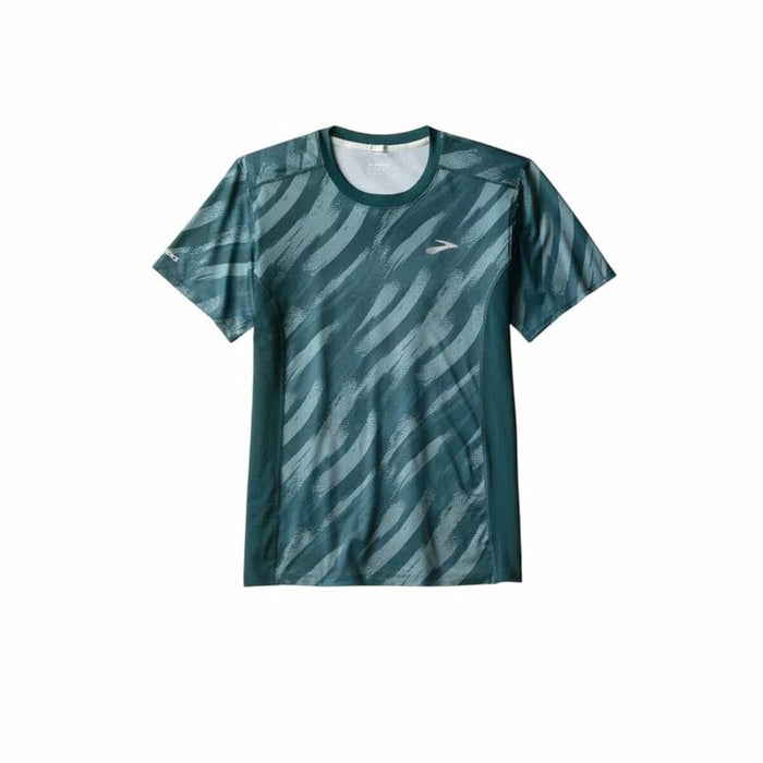 Men’s Short Sleeve T-Shirt Brooks Atmosphere Sleeve 3.0 Green