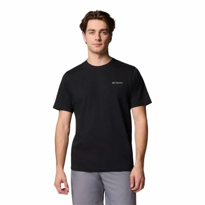 Men’s Short Sleeve T-Shirt Columbia North Cascades™ Sleeve Black