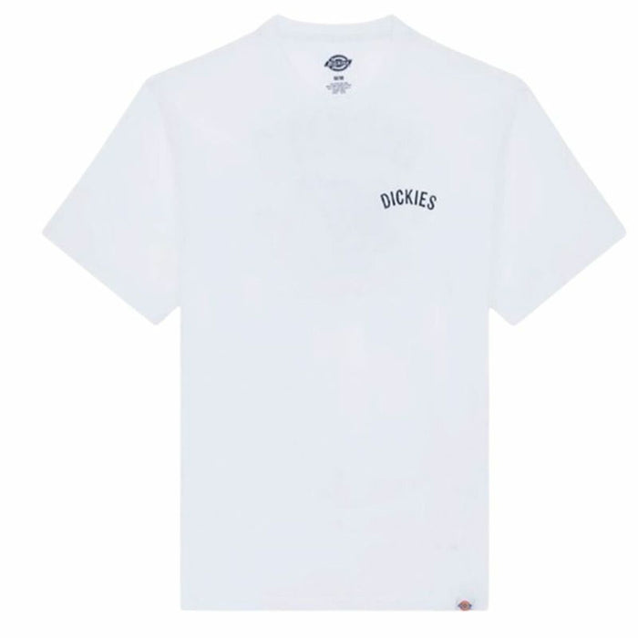 Camiseta de Manga Corta Hombre Dickies Dickies Snake Ss Tee Blanco