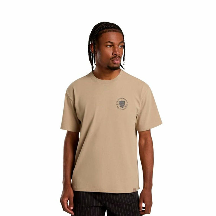 Camiseta de Manga Corta Hombre Dickies Wrench Ss Beige