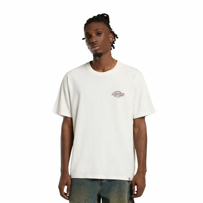 T-shirt à manches courtes homme Dickies Wood Logo Blanc