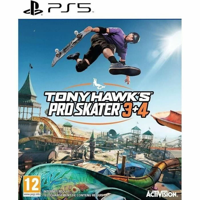 PlayStation 5 Video Game Activision Tony Hawk's Pro Skater 3+4