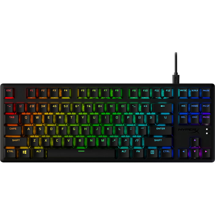 Clavier pour jeu Hyperx 639N7AA#ABE Noir Espagnol Qwerty