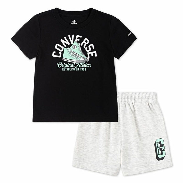 Ensemble de Sport pour Enfants Converse Cnvb Retro Remix Noir