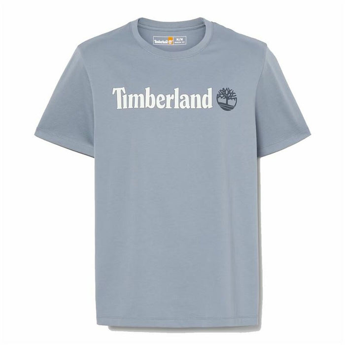 Camiseta de Manga Corta Hombre Timberland Kennebec River Linear Logo