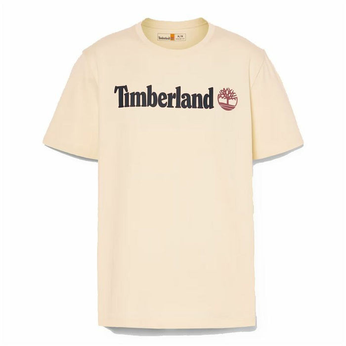 Camiseta de Manga Corta Hombre Timberland Kennebec River Linear Logo