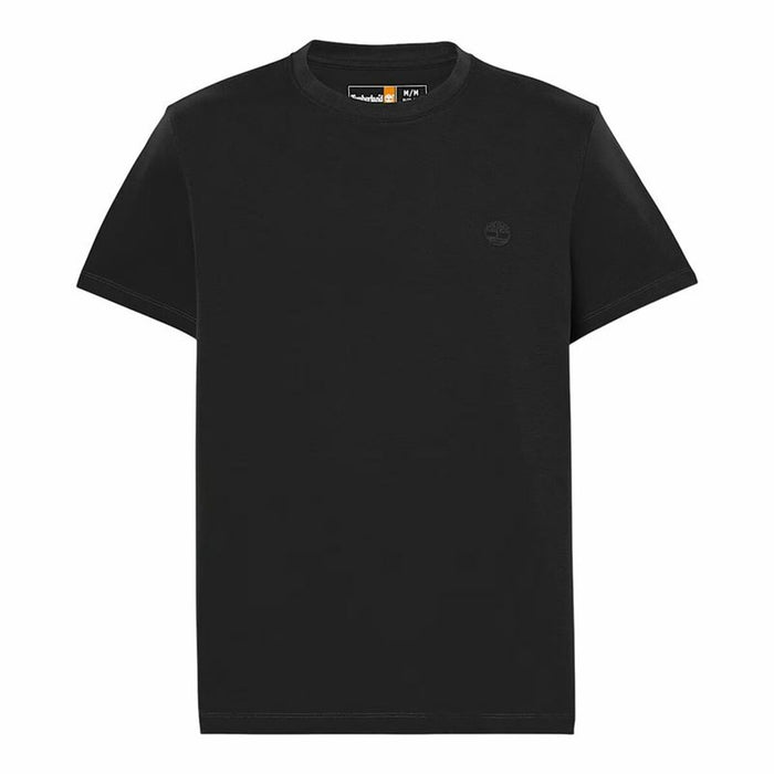 Men’s Short Sleeve T-Shirt Timberland Dunstan River Black