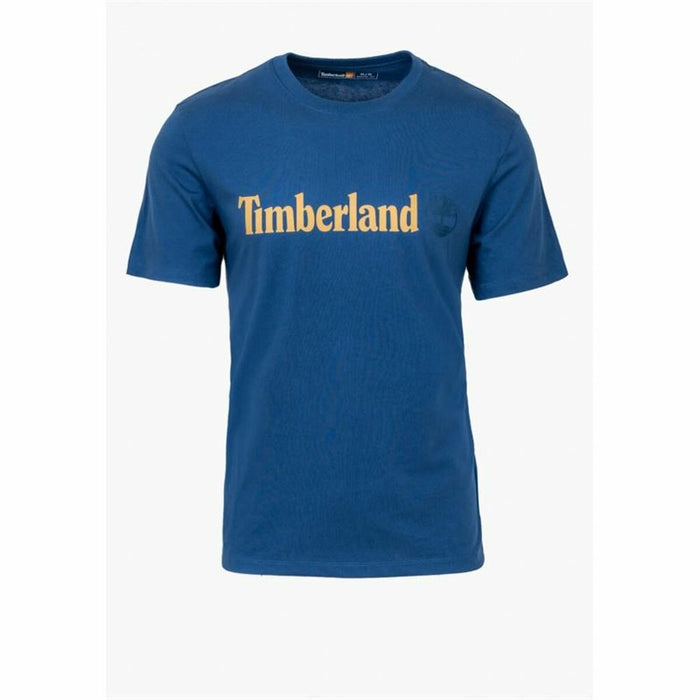 Men’s Short Sleeve T-Shirt Timberland Kennebec River Blue Indigo