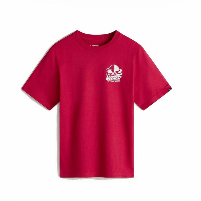 Camiseta de Manga Corta Infantil Vans Mister Sinister Ss Rojo Rojo Carmesí
