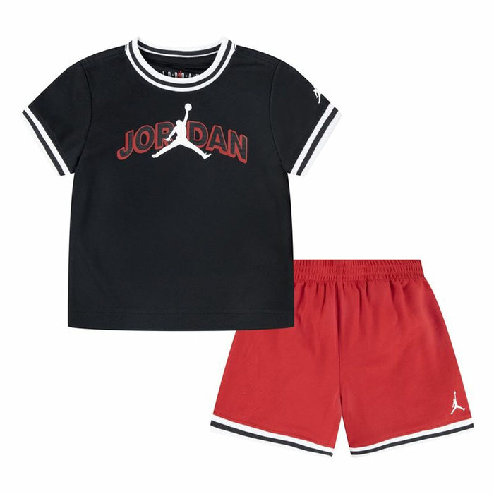Conjunto Deportivo para Niños Jordan Negro
