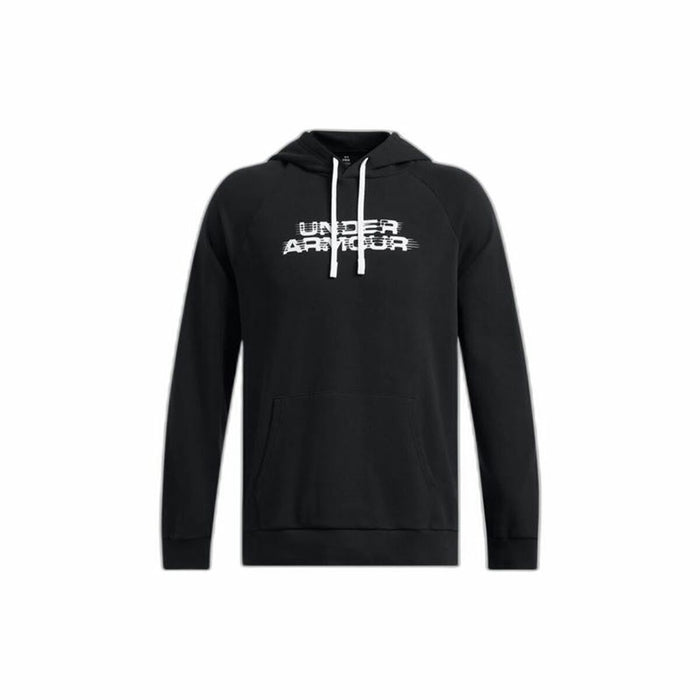 Sudadera con Capucha Hombre Under Armour Rival Flc Txtr Negro