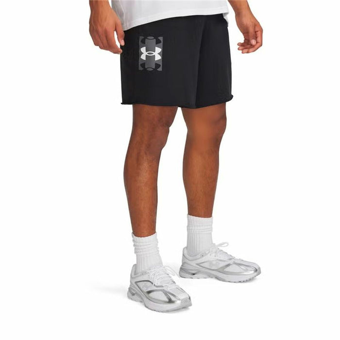Pantalones Cortos de Hombre Under Armour Rival Negro