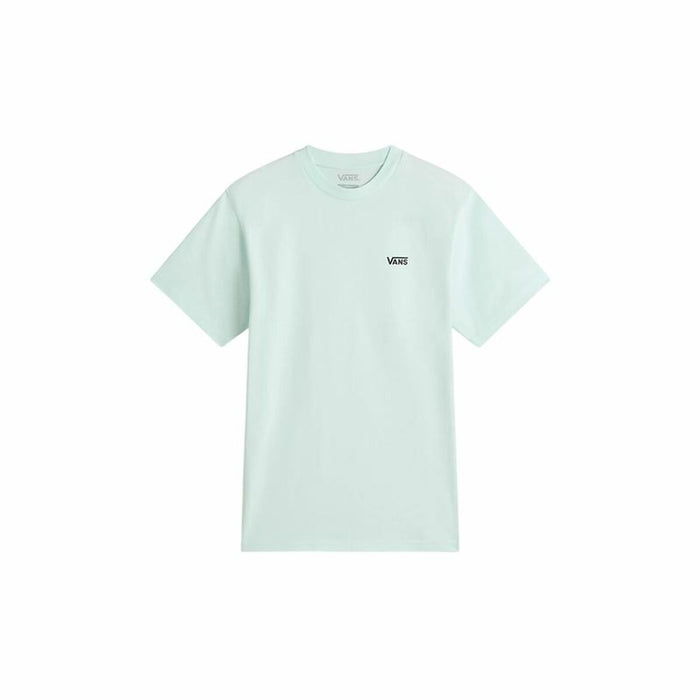 Women’s Short Sleeve T-Shirt Vans Left Chest Logo Em Hint Of Mint Aquamarine