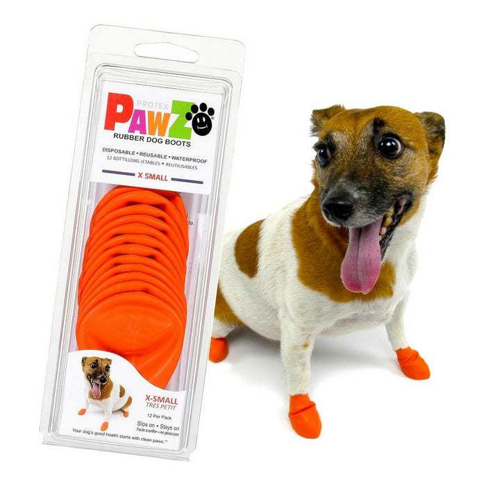 Botas Pawz Perro Naranja XS