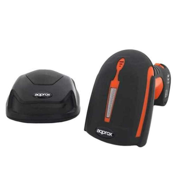 Lector Códigos de Barras approx! appLS18I Negro/Rojo 625 nm Bluetooth