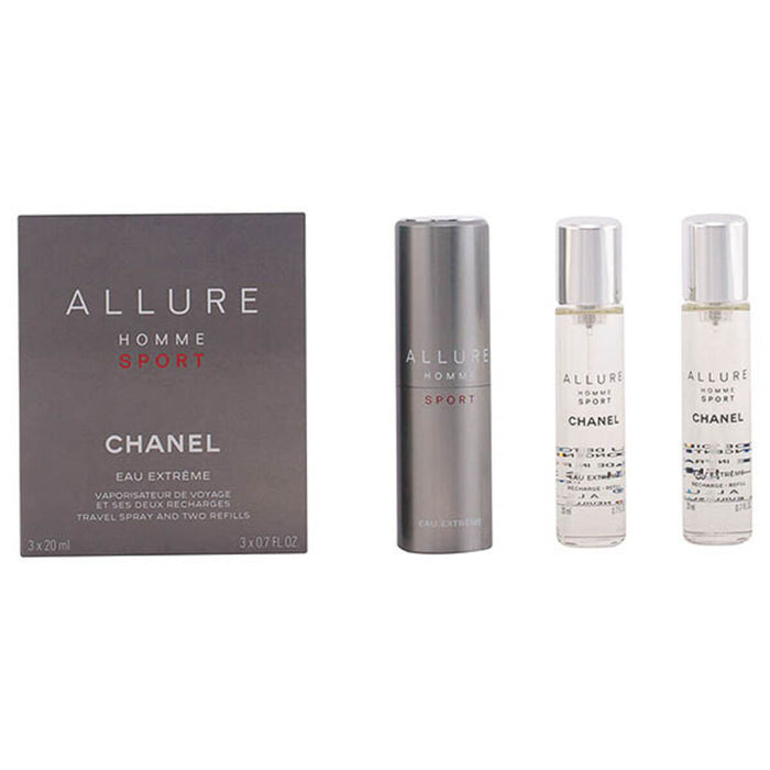 Set de Perfume Hombre Allure Homme Sport Chanel Allure Homme Sport Eau Extrême (3 pcs)