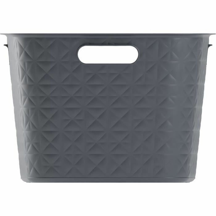 Cesto para la Ropa Curver Softex Gris oscuro Polipropileno Moderno 45 L