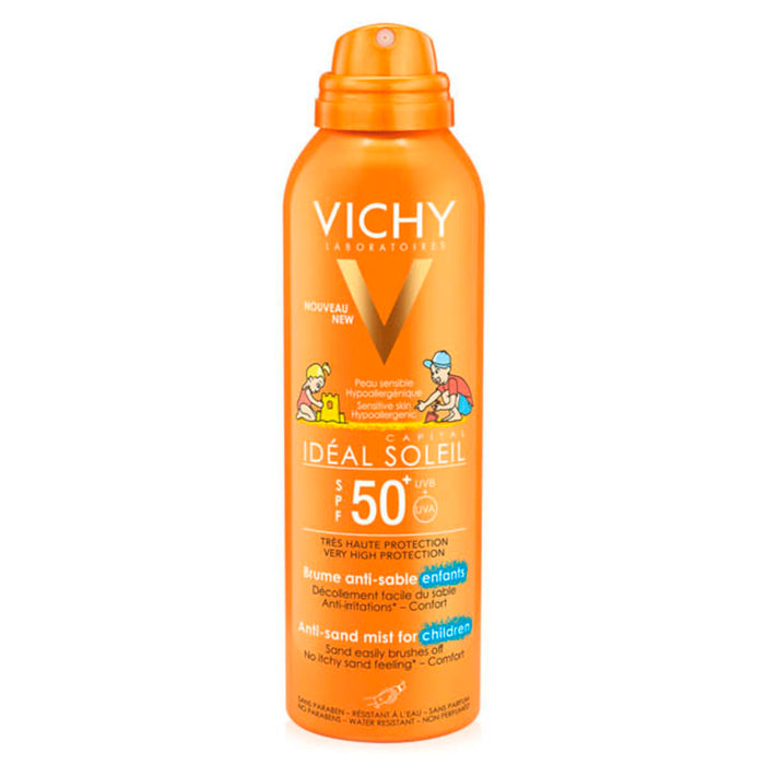 Spray Protector Solar Ideal Soleil Vichy MB001900 (200 ml) Spf 50 SPF 50+ 200 ml