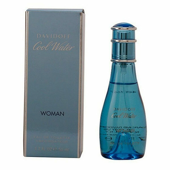Women's Perfume Davidoff Cool Water Woman EDT 50 ml (1 Unit)