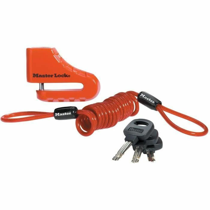 Candado de llave Master Lock Rojo