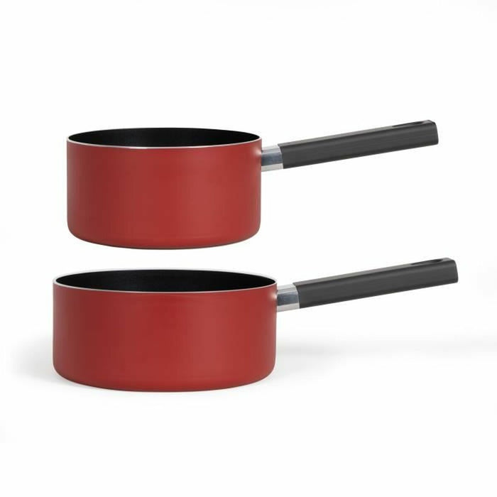 Set de Cazos Livoo Rojo Silicona 2 Piezas (2 Unidades)