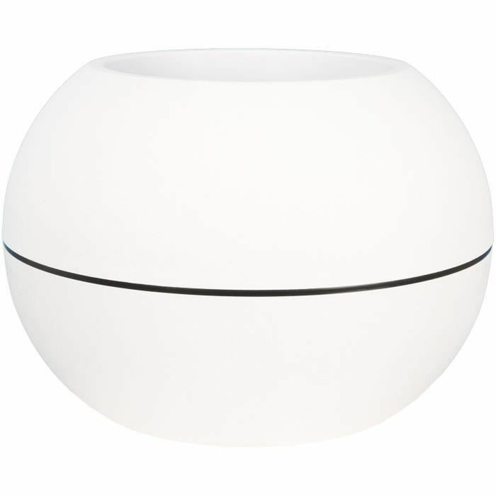 Maceta Riviera Blanco Ø 50 cm Plástico Redondo