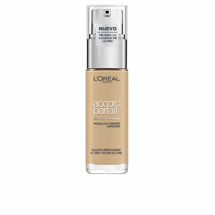 Base de Maquillaje Cremosa L'Oreal Make Up Accord Parfait 3N-creamy beige (30 ml)