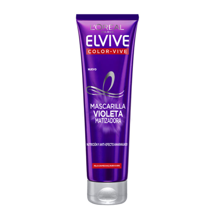Mascarilla Matizante ELVIVE COLOR-VIVE VIOLETA L'Oreal Make Up P2101809 (150 ml) 150 ml