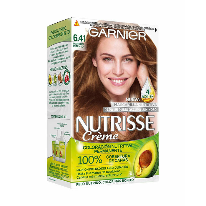 Coloración Permanente en Crema Garnier Nutrisse (3 Unidades)