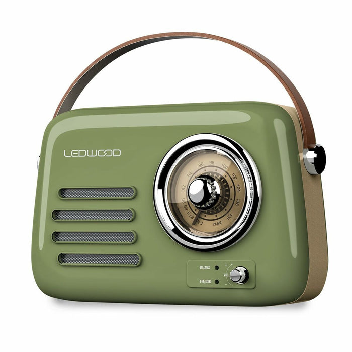 Radio Transistor Ledwood ALMA GREY Vert 30 W