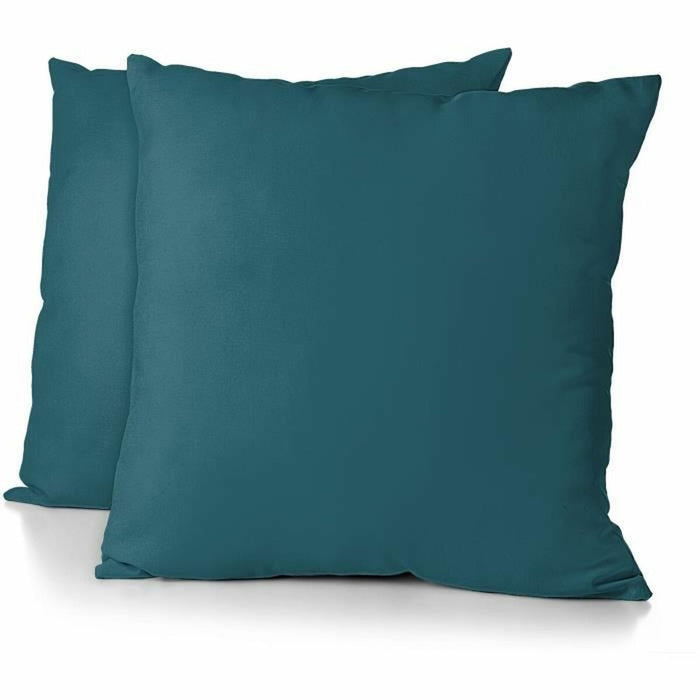 Funda de almohada HOME LINGE PASSION 63 x 63 cm Azul 2 Piezas (2 Unidades)