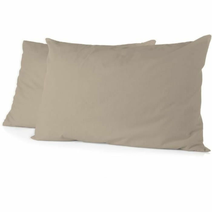 Funda de almohada HOME LINGE PASSION 50 x 70 cm Beige 2 Piezas (2 Unidades)