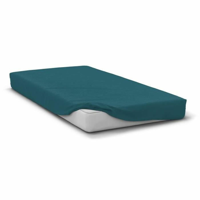 Sábana Bajera Ajustable HOME LINGE PASSION Azul Cama de 160 160 x 200 + 30 cm