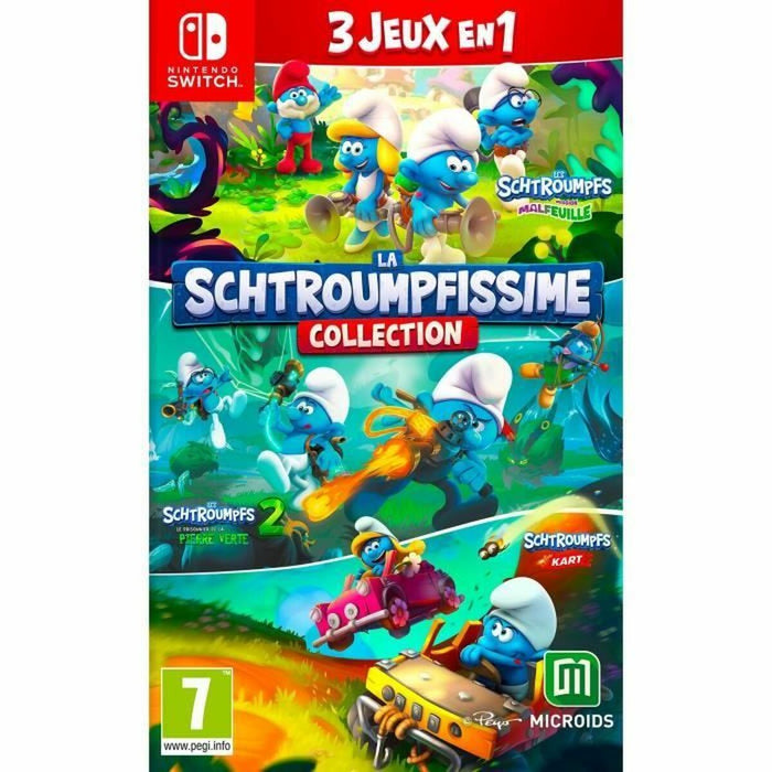 Jeu vidéo pour Switch Microids La Schtroumpfissime Collection