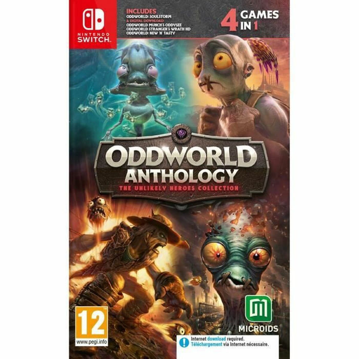 Videojuego para Switch Microids Oddworld Anthology: The Unlikely Heroes Collection