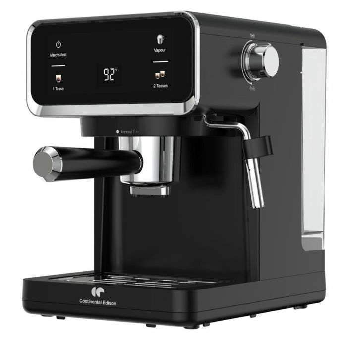 Cafetera Superautomática Continental Edison CEME19B Negro