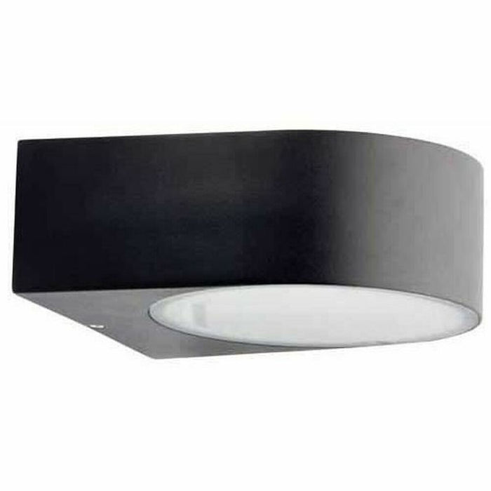 Aplique de Pared Brilliant Tyler Negro Metal 60 W E27