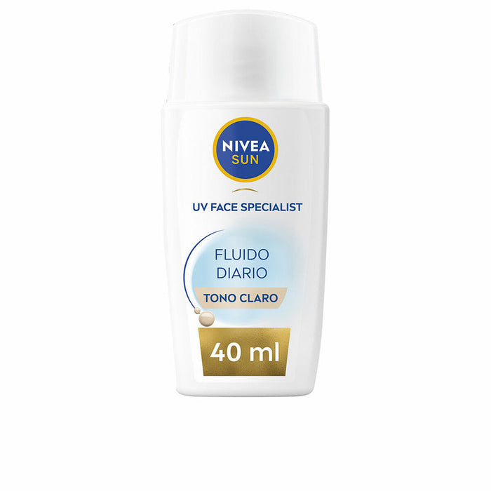 Écran solaire visage Nivea SUN FACIAL Teinte claire Spf 50 40 ml