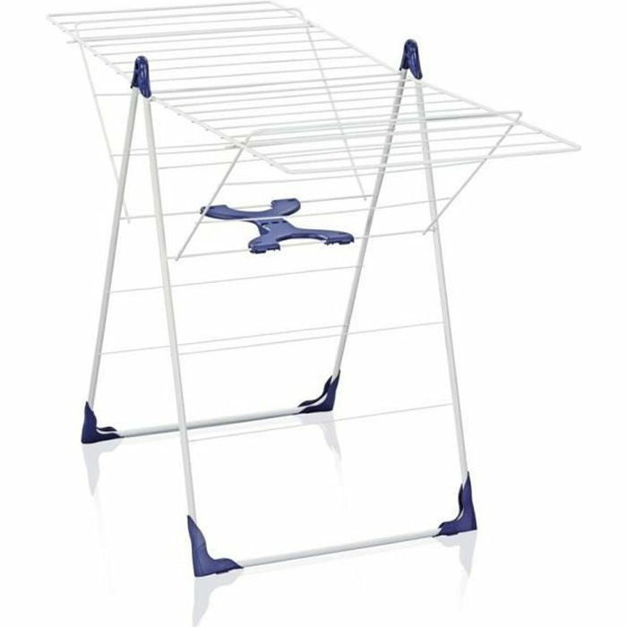 Tendedero Leifheit 81408 CLASSIC 200 Flex Acero Polipropileno Plástico Azul Blanco 20 m