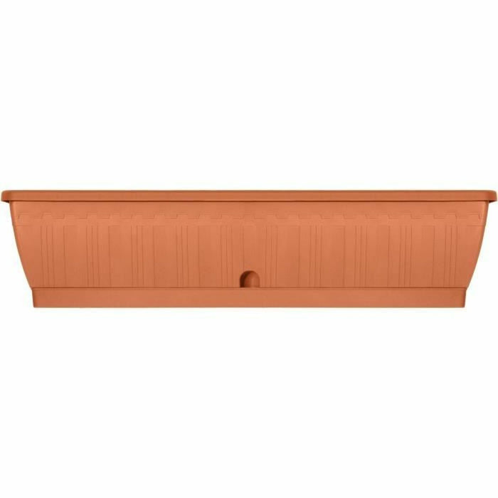 Jardinera Autorriego Garden ID Terracota 80 cm