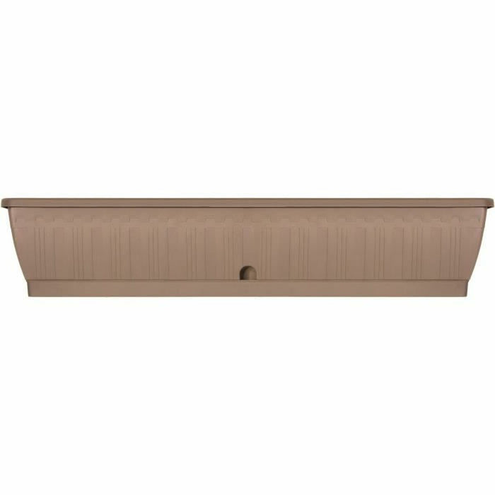 Self-watering planter Garden ID Taupe 100 cm