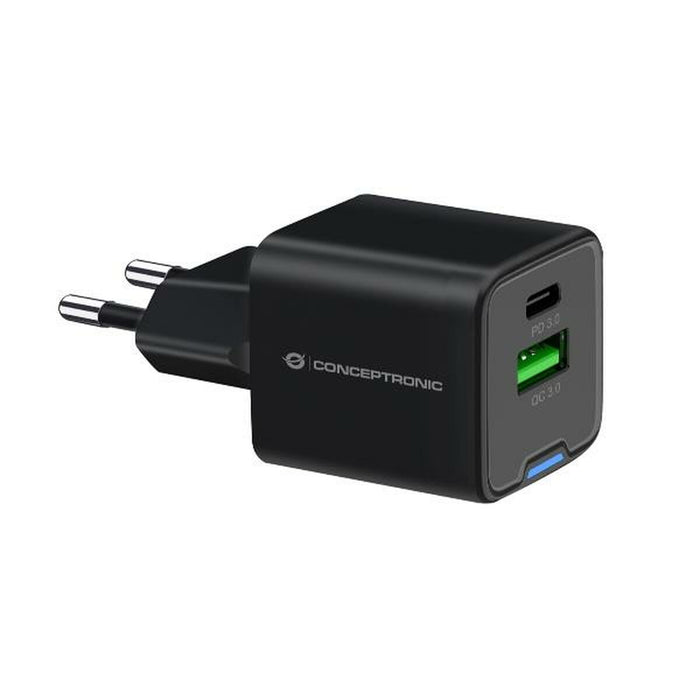 Chargeur mural Conceptronic 120550303101 Blanc Noir 20 W