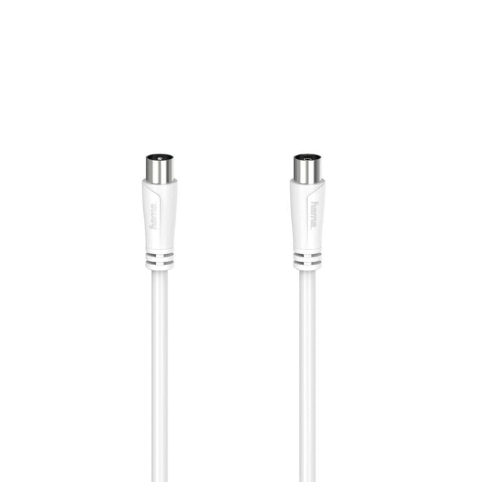 Coaxial TV Antenna Cable Hama 00205047 White 5 m