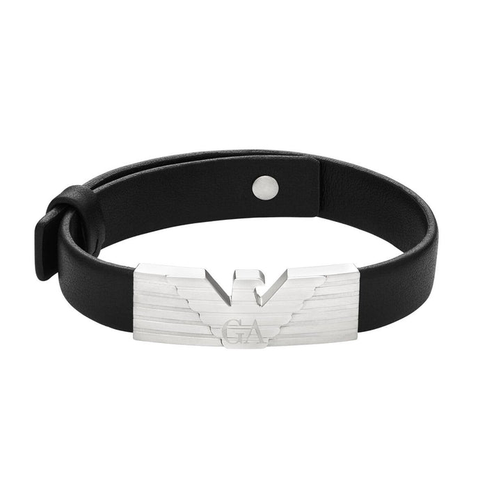 Men's Bracelet Emporio Armani EGS3075040 Black