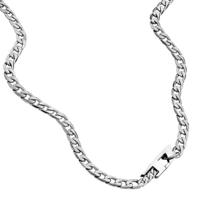 Collar Hombre Diesel DX1497040 Plateado