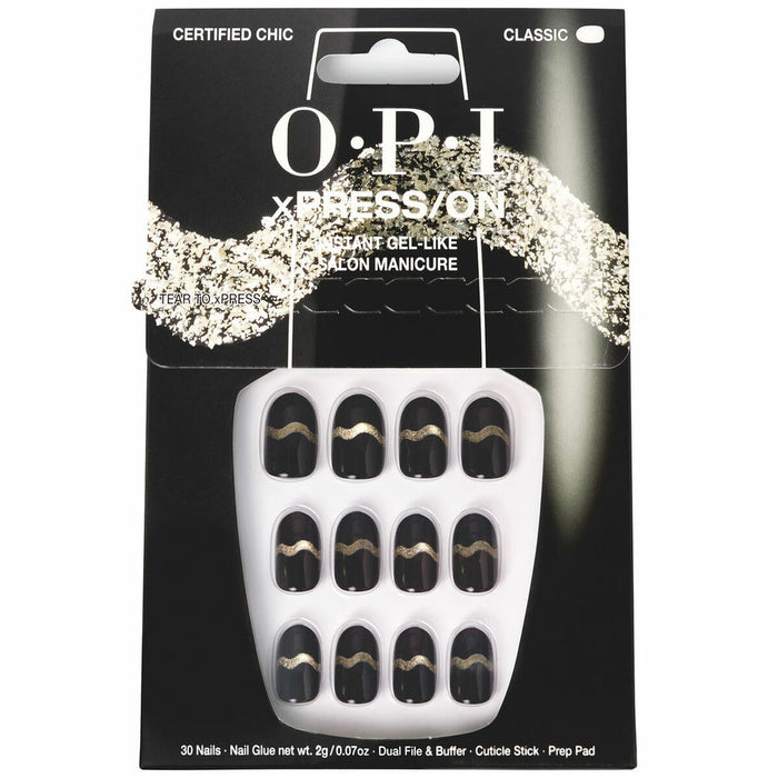 Uñas Postizas Opi #Certified Chic 30 piezas
